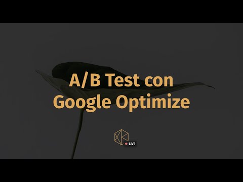 A/B Test con Google Optimize