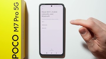 POCO M7 Pro: How to Reset Network Settings