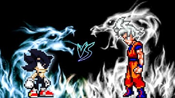 Multiverse Sonic (all form) (New) VS Goku DBS V3.5 (all form) in Jump Force Mugen