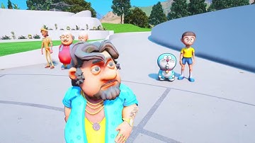 Shinchan Franklin Playing Prop Hide and Seek in GTA 5 | MALAYALAM | Paradox FTW