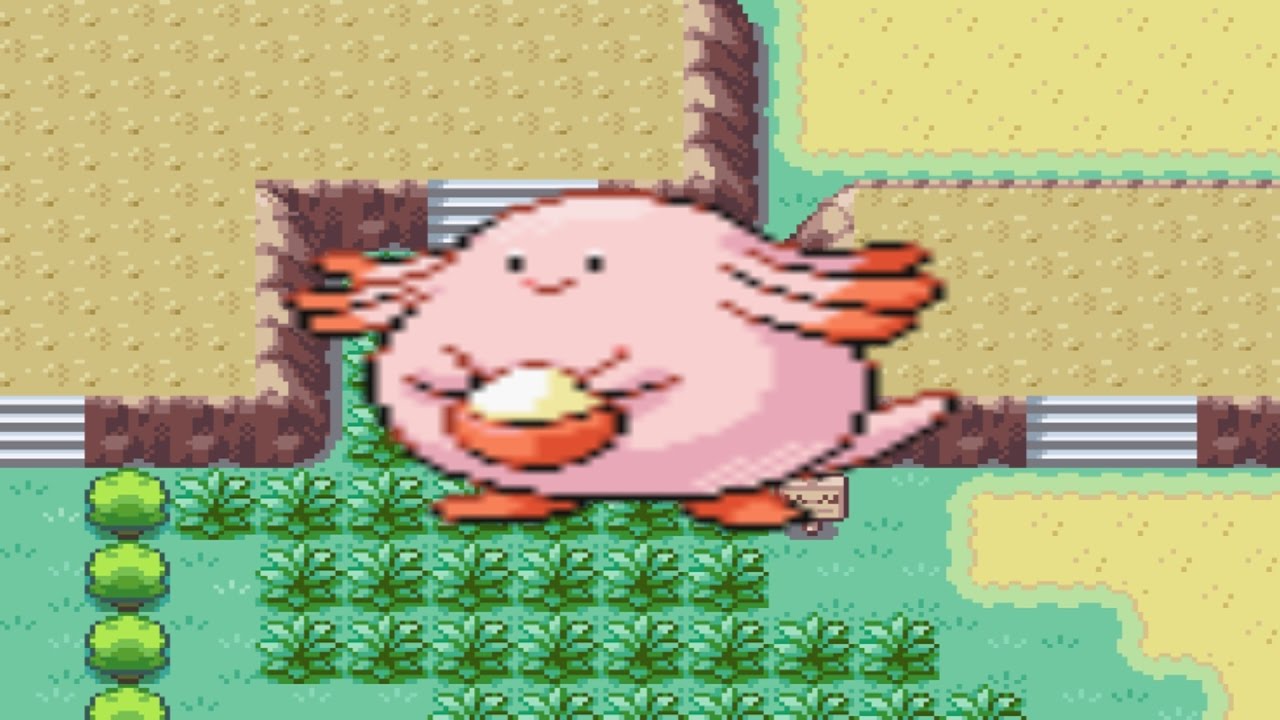 chansey fire red safari zone