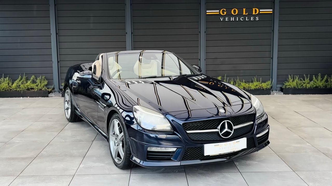 13 Plate Mercedes-Benz SLK55 AMG Convertible 