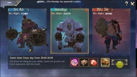 Sword Of Shadows---Tyrant Combat---Wendigo--Lv.93