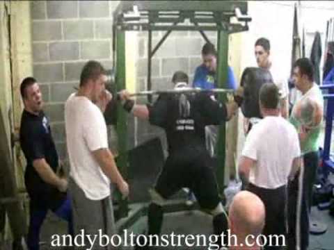 andy bolton squat training 13 weeks from bullfarm 2010