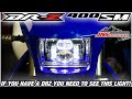 Every DRZ400SM Needs This Light! - JNS Engineering LED Headlight!