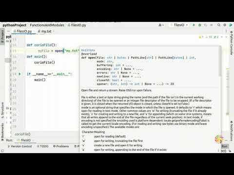 62. Working with Files in Python | How to Open, Read, Write, Seek And ...