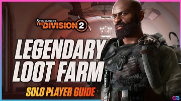 THE BEST WAY To Farm Legendary Solo! The Division 2: Farming God Rolled Mods, The Bighorn, & MORE!