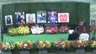 Memorial Held For Family Killed In Bryant Crash