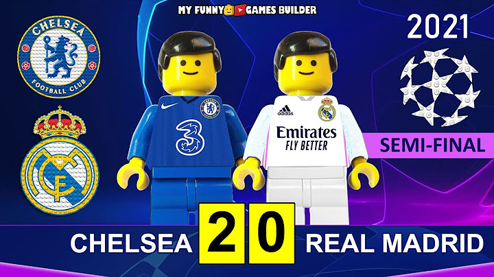 Chelsea vs Real Madrid 2-0 (3-1) • Champions League 2021 • All Goals & Highlights in Lego Football