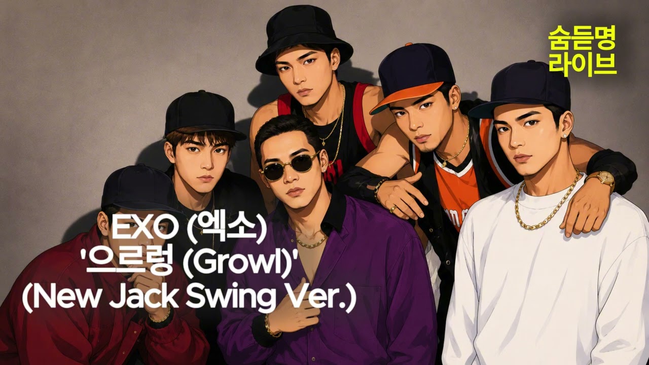 EXO (엑소) '으르렁 (Growl)' (New Jack Swing Ver.) | 숨듣명 라이브