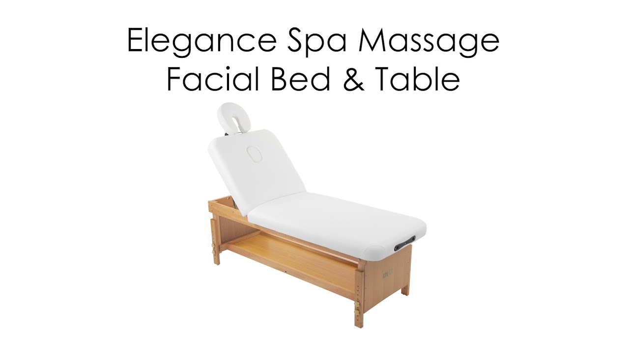 Elegance Spa Massage Facial Bed & Table YouTube