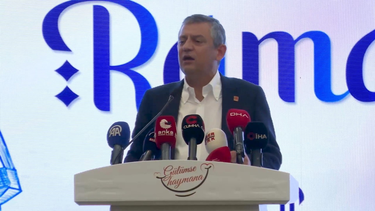 CHP GENEL BAŞKANI ÖZGÜR ÖZEL, İFTAR PROGRAMINA KATILDI 05/03/2026