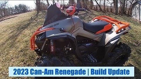 2023 Can-Am Renegade XMR 1000 | Build updates