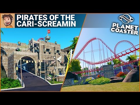 COASTER BUILD | Pirates of the Cari-screamin (Planet Coaster)