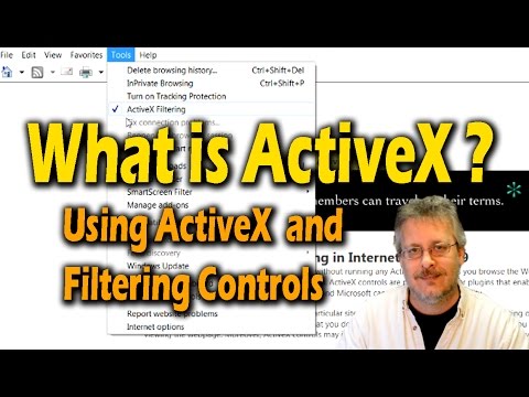 What is ActiveX and Using Filtering Control - Ask a Tech #53