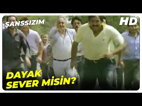 Şanssızım - Hepinizi Asarım Keserim Mahvederim! | Cengiz Kurtoğlu Eski Türk Filmi