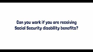 The top 20+ can you work while receiving social security disability