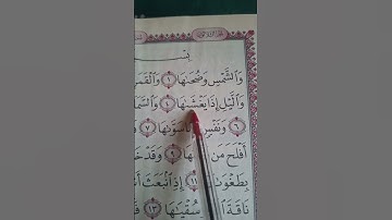 Surah Ash-Shams (91:1–5) | By the Sun and Its Splendor | سورة الشمس | Abdulrahman As-Sudais