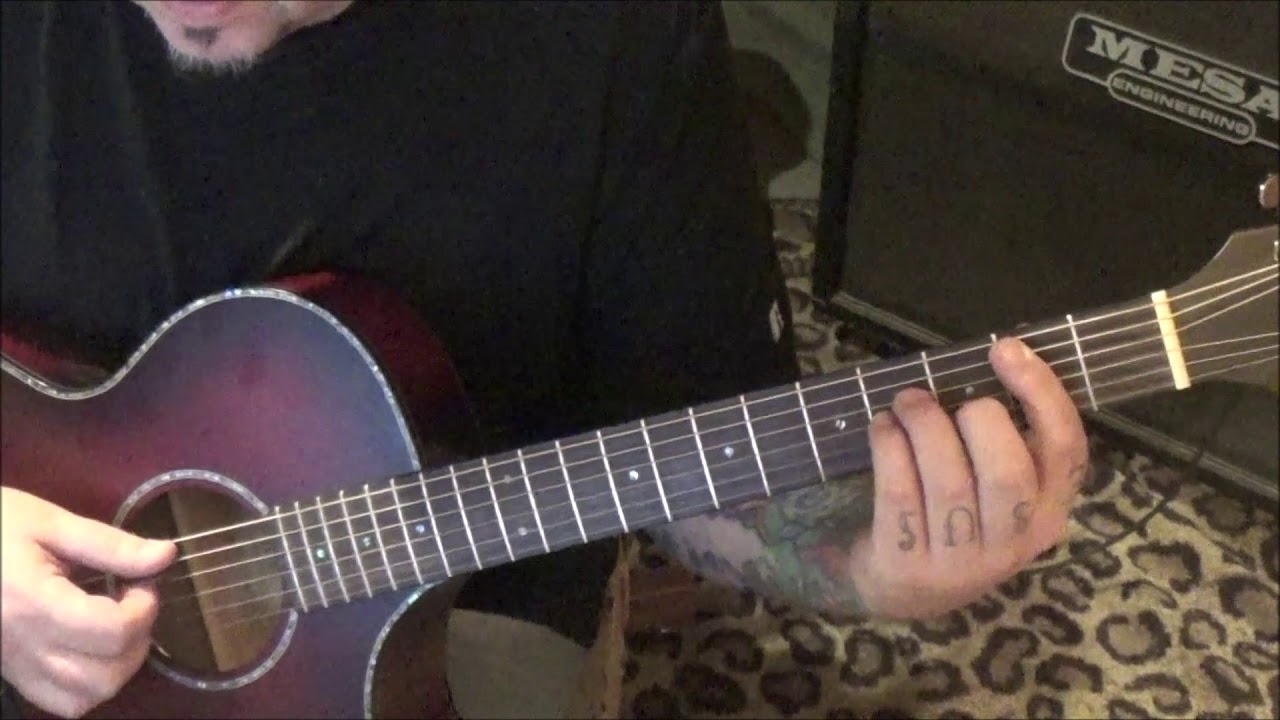 Keith Anderson Every Time I Hear Your Name Guitar Lesson + Tutorial