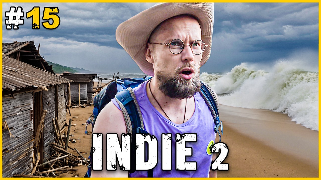 INDIE: NAJDŁUŻSZA PLAŻA W KRAJU z zakazem kąpieli - tu TSUNAMI zabrało wszystko! Miasto CHENNAI dziś
