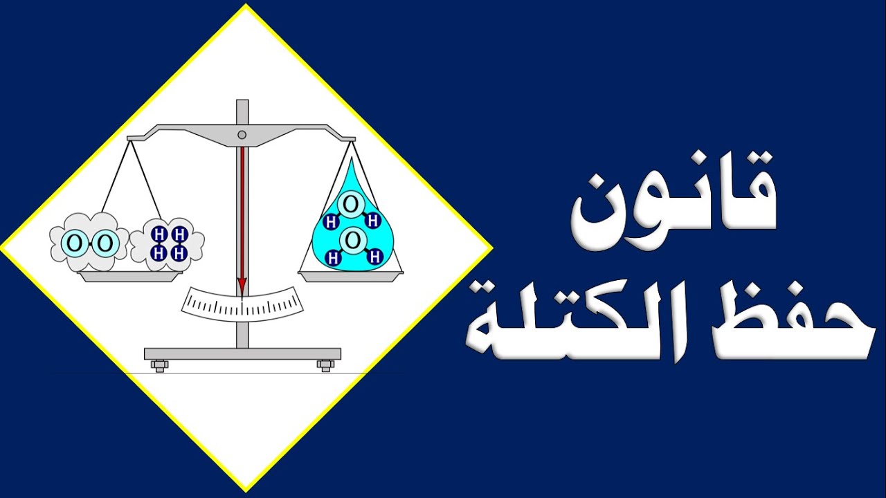 القانون الذي ترتكز عليه الحسابات الكيميائية..