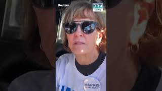 Kamala Harris Supporters Hold Golf Cart Rally in The Villages, Florida | DRM News | AC1V