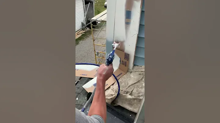 Spray painting vinyl