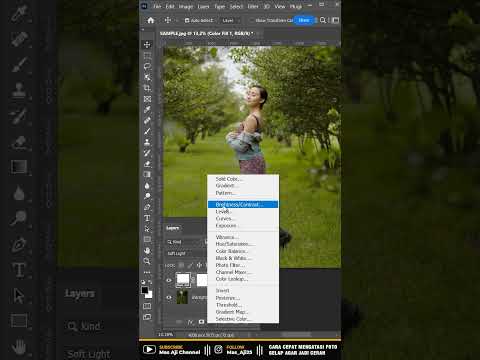 Video: Di mana alat pertajam di Photoshop CC?