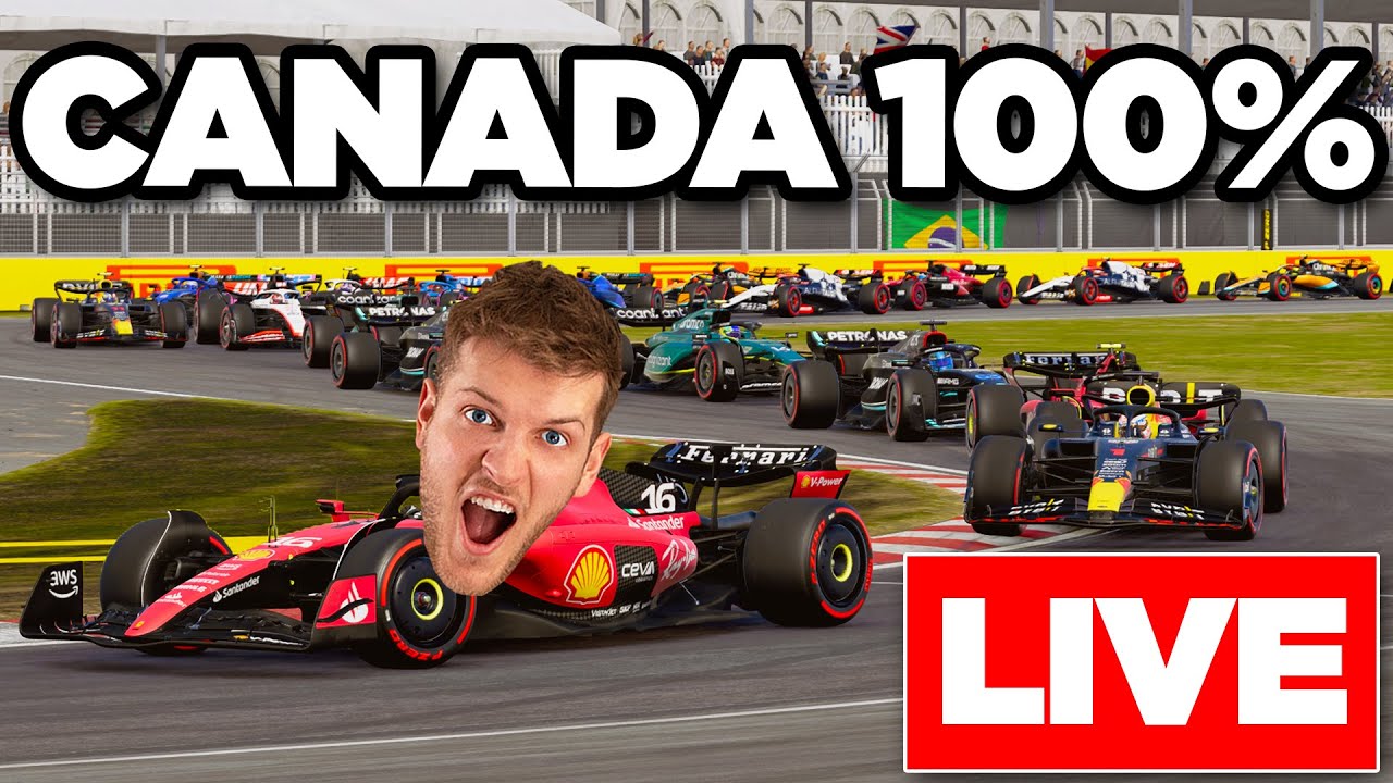 100% Full Canadian GP Vs Viewers! F1 23 Online Races LIVE 🔴