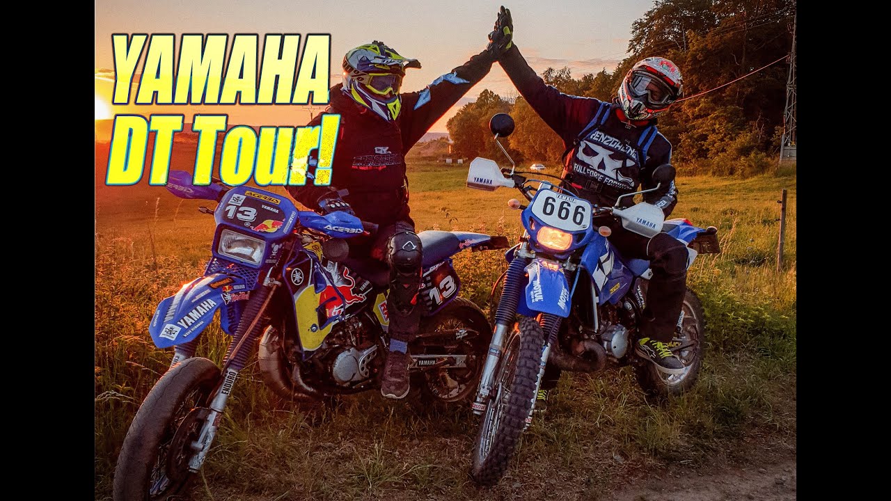 Ultimate Yamaha DT 125 Tour! RAW, pure Sound with 