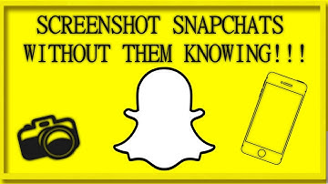 SCREENSHOT SNAPCHAT PHOTOS/VIDEOS/STORIES WITHOUT THEM KNOWING!!