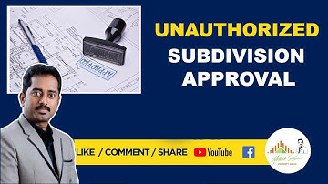 Unapproved plot| Unauthorized subdivision approval | NRI | Approval process | real estate in Tamil