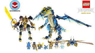 LEGO Ninjago 71796 Elemental Dragon vs. The Empress Mech - LEGO Speed Build Review