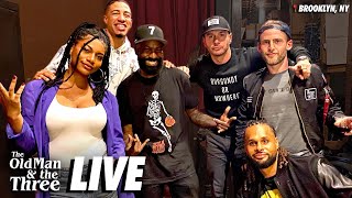 The Old Man & The Three Live From Brooklyn | Patty Mills, Taylor Rooks, Tyrese Haliburton, JJ Redick