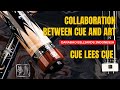 Cue lees collaboration between cue and art  carabao billiards indonesia