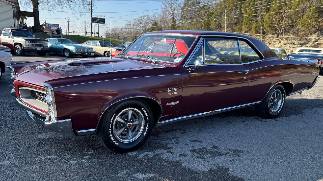 Test Drive 1966 Pontiac GTO SOLD $32,900 Maple Motors - YouTube