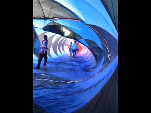 Our walk through the Mega-Ray Kite at Adirondack H...