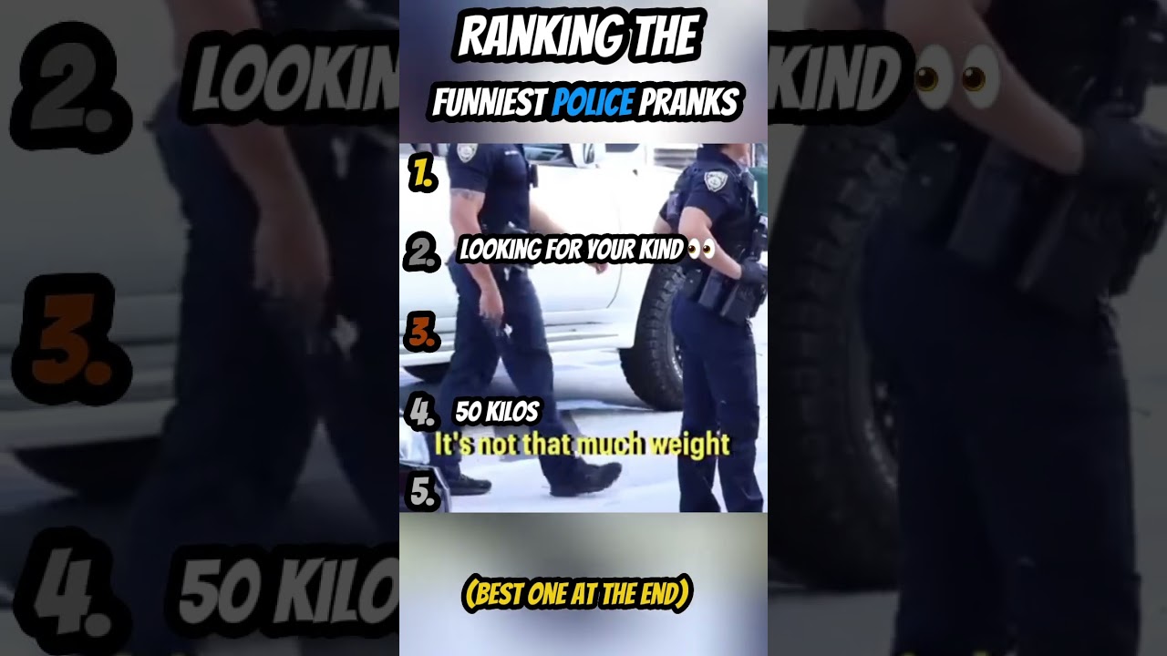 Ranking The Funniest Police 