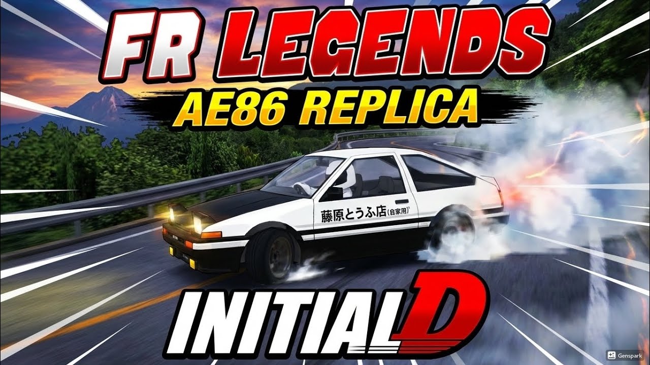 Project Dfr Legends FR Legends|AE86 Replica (Initial D)|No Commentary - YouTube