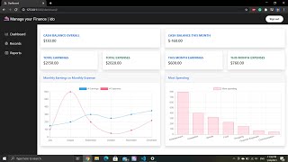Cs50 Final Project  Finance Control Web App