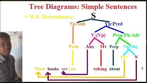 Learning English Grammars:Tree Diagrams - Simple Sentences 6