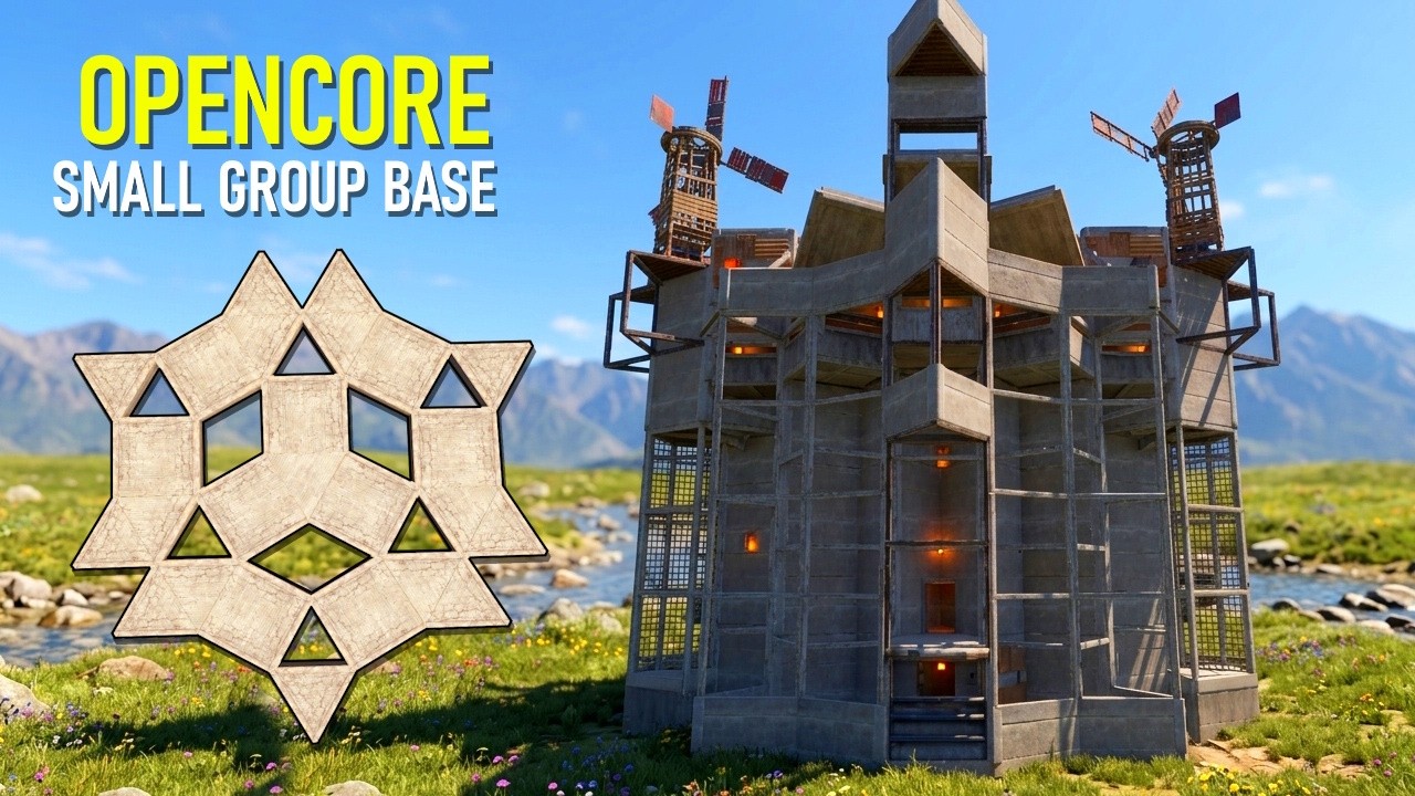 Rust Opencore Base Design - Small Group(5+) Rust base design
