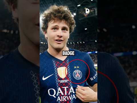 Why PSG add a star to their badge every time they win the UCL 😳👀