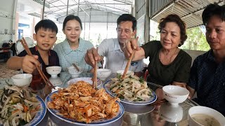 한국 음식을 생전 처음 먹어보는 베트남 동생 가족분들에게 겉절이를 해드렸더니 반응이?!