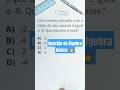 Questão de álgebra básica. #matematica #algebra #enem #concurso