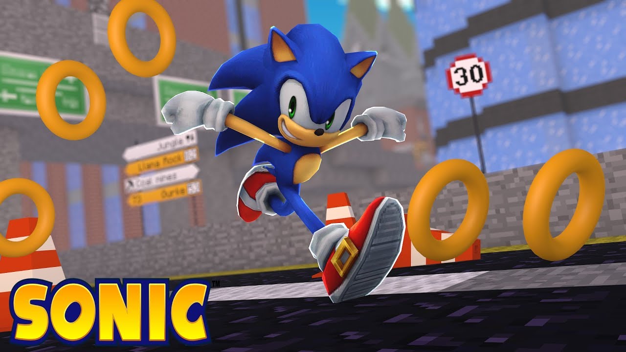 O sonic correndo muito bom