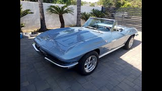 64 Corvette Walk Around & Startup
