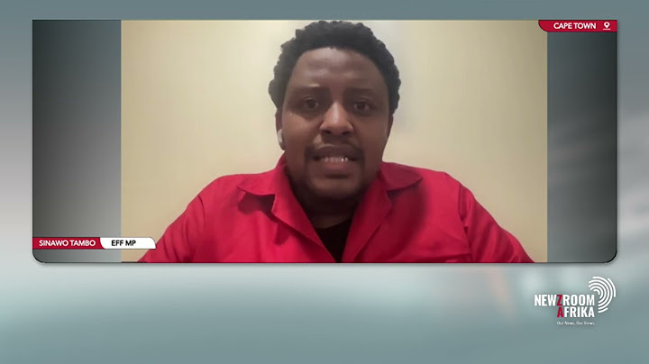 EFF: Steenhuisen violating Code of Ethical Conduct