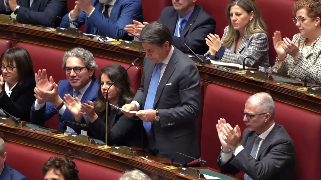 Giuseppe Conte a Giorgia Meloni: 
