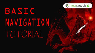 Metasequoia 4 zelfstudie voor beginners Niveau 7: basisnavigatie#phionestudio#metasequoia4